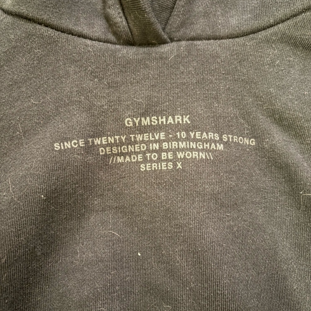 Gymshark 10th Anniversary Cropped Hoodie